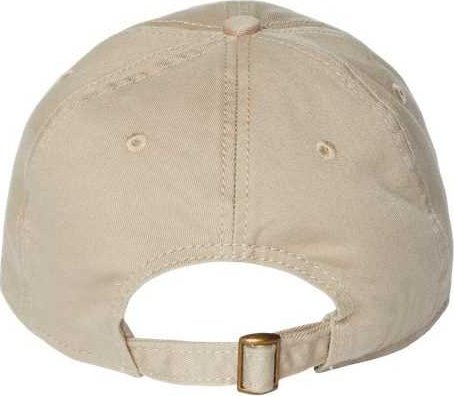 Cap America i1002 Relaxed Golf Dad Hat - Khaki - HIT a Double - 2