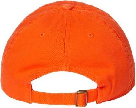 Cap America i1002 Relaxed Golf Dad Hat - Orange - HIT a Double - 2