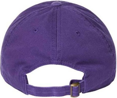 Cap America i1002 Relaxed Golf Dad Hat - Purple - HIT a Double - 2