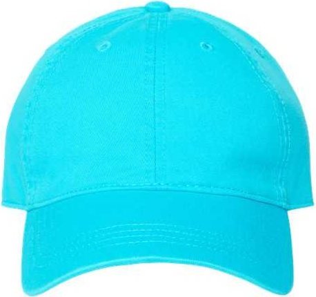 Cap America i1002 Relaxed Golf Dad Hat - Scuba - HIT a Double - 1