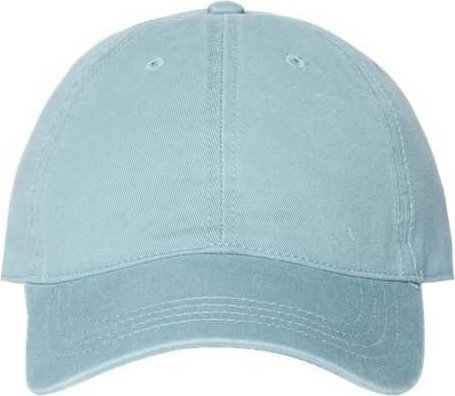 Cap America i1002 Relaxed Golf Dad Hat - Smoke Blue - HIT a Double - 1