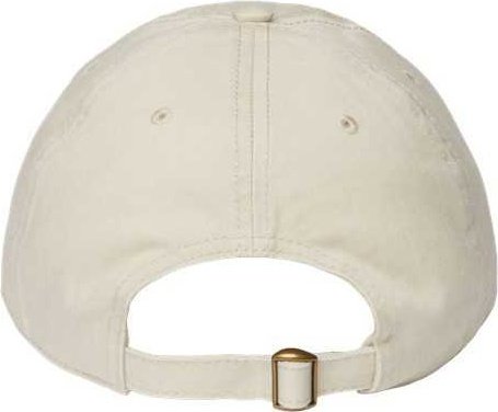 Cap America i1002 Relaxed Golf Dad Hat - Stone - HIT a Double - 2
