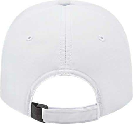 Cap America i7023 Structured Active Wear Cap - White - HIT a Double - 2