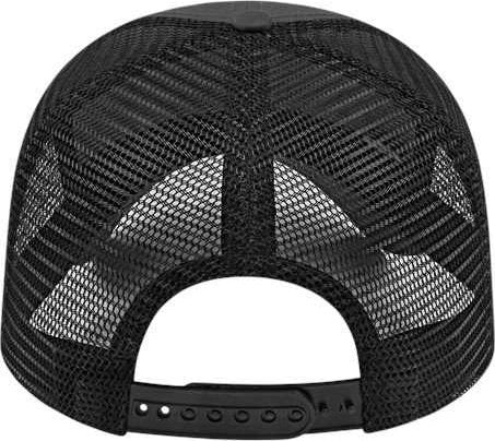 Cap America x800 X-tra Value Polyester Trucker Cap - Charcoal/ Black - HIT a Double - 2