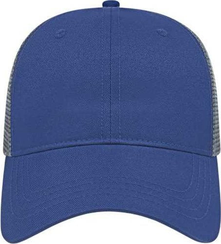 Cap America x800 X-tra Value Polyester Trucker Cap - Royal Charcoal - HIT a Double - 1