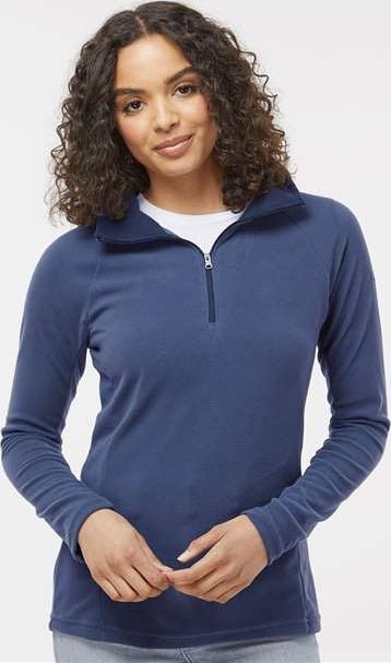 Columbia 212495 Women’s Glacial Iv Quarter Fleece Pullover - Nocturnal