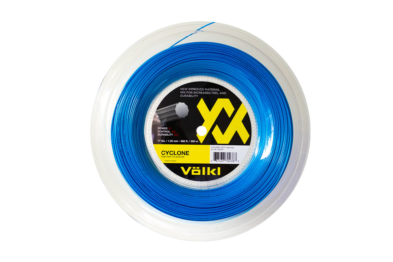 Volkl Cyclone 17g Reel 660 feet - Neon Blue