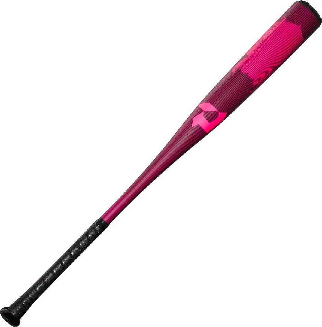 DeMarini 2024 Voodoo One Limited Edition -3 BBCOR Bat WBD2557010 - Black Neon Pink - HIT a Double - 2