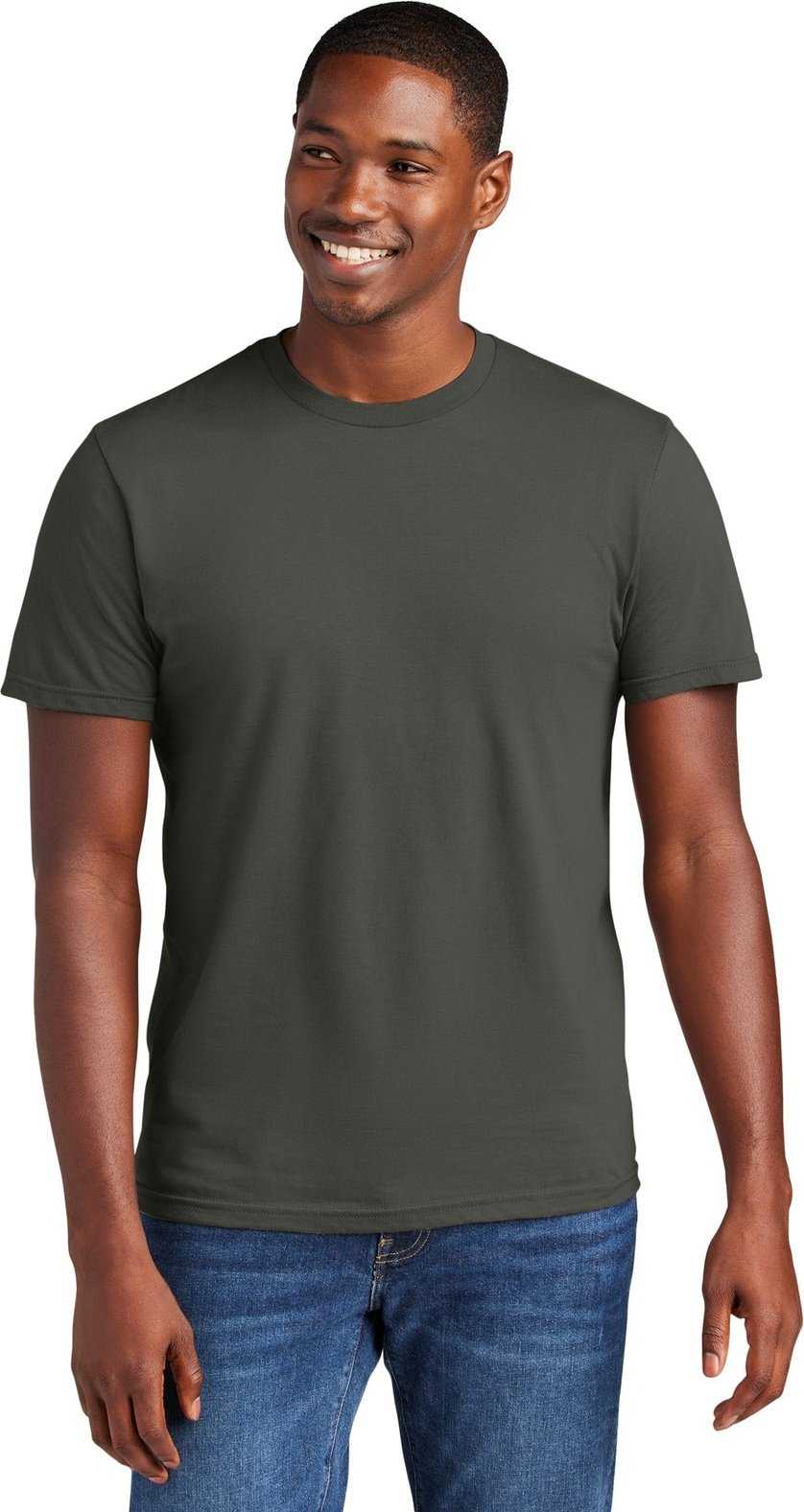 District DT6000 Very Important Tee - Deepest Grey - HIT a Double - 1