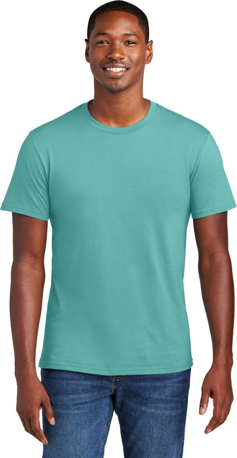 District DT6000 Very Important Tee - Eucalyptus Blue - HIT a Double - 2