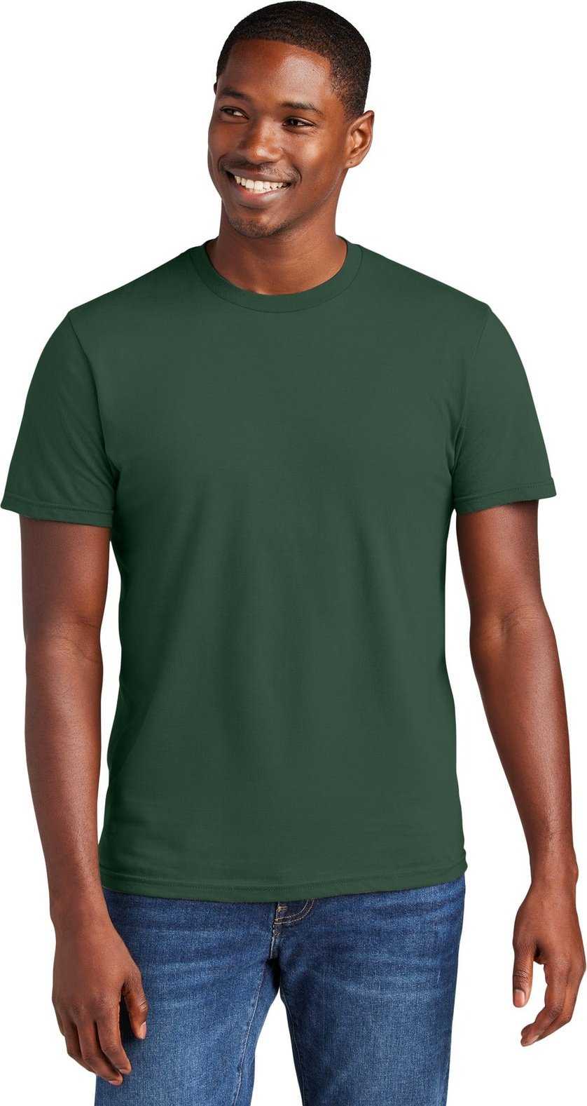 District DT6000 Very Important Tee - Forest Green - HIT a Double - 1