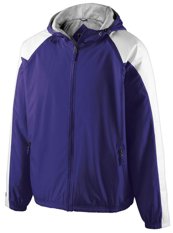Holloway 229259 Yth Charger Jacket - Purple White
