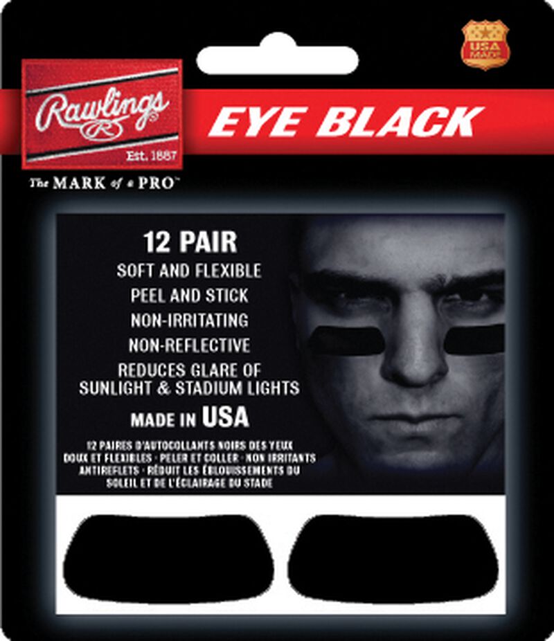 Rawlings Eye Black Stickers - Black