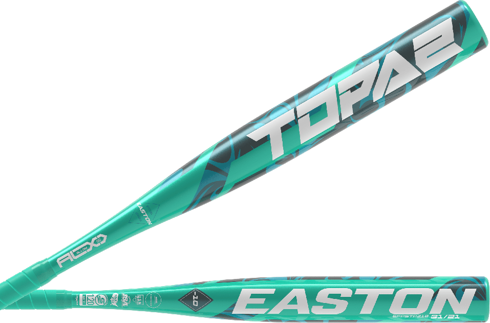 Easton 2025 Topaz (-10) Fastpitch Softball Bat EFP5TPZ10 - Mint - HIT a Double 1