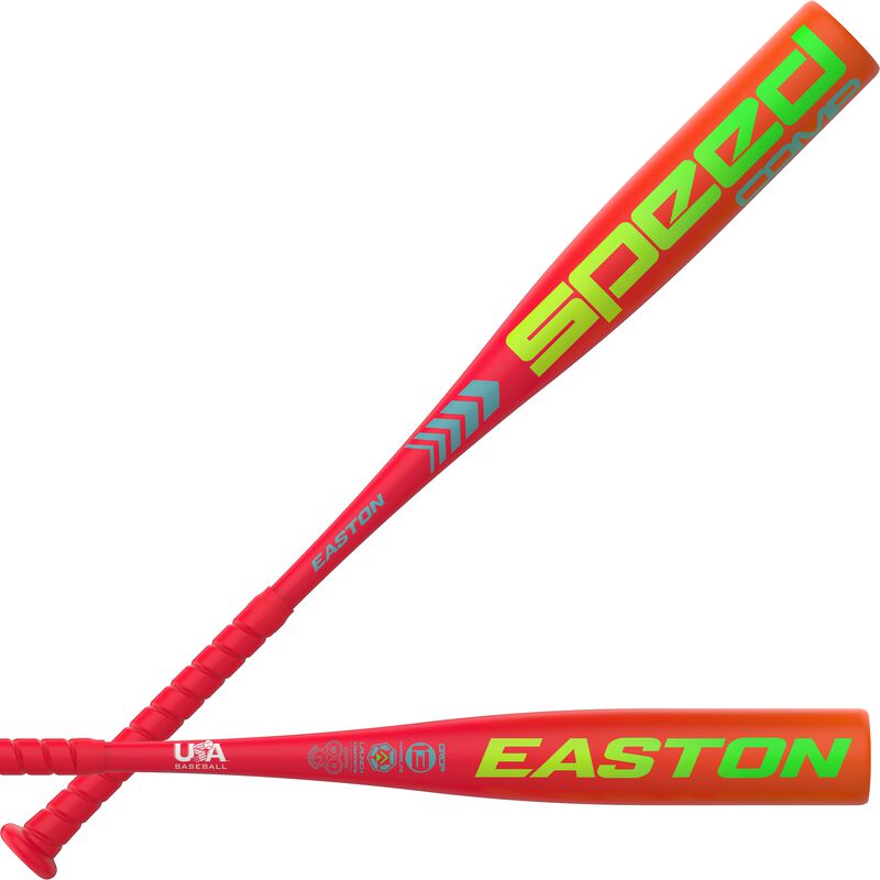 Easton 2027 Speed Comp (-13) USA Approved Bat EUS7SPC13 - Red - HIT a Double - 1