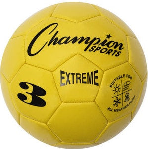 Champion Sports EX3 Extreme Soccer Ball Size 3 - Ea