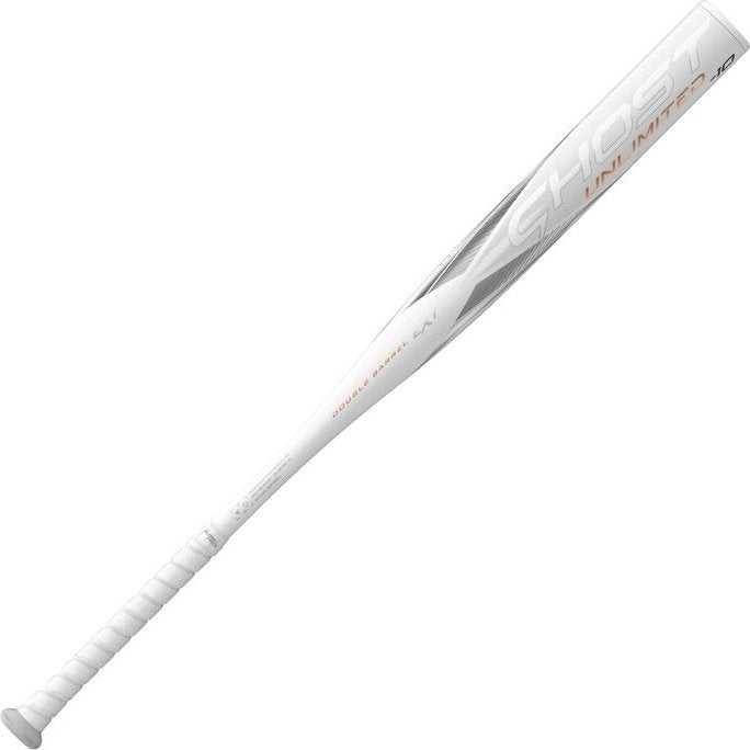 Easton 2023 Ghost Unlimited -10 Fastpitch Bat FP23GHUL10 - White Gray - HIT a Double - 2