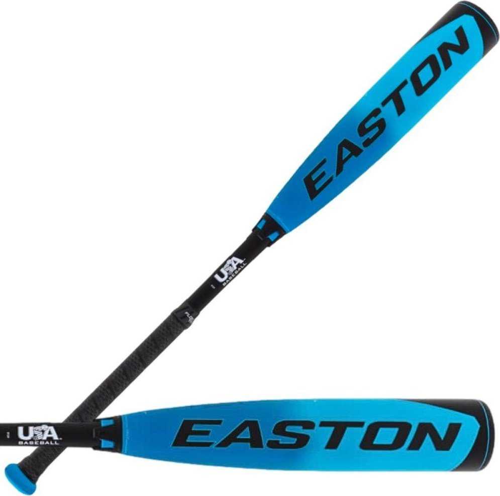 Easton 2024 ADV 360 Ice Limited Edition -10 USA Approved Bat 2 5/8&quot; EUS3ADVL10 - Black Yellow - HIT a Double - 1