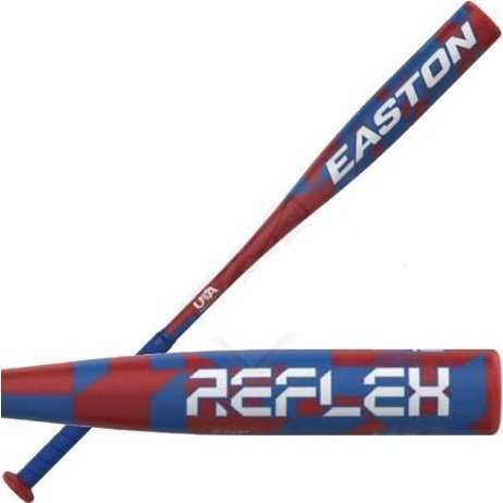 Easton 2024 Reflex -12 USA Approved Bat EUS4REF12 - Royal Red - HIT a Double - 1