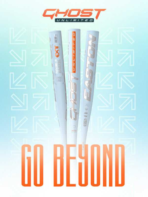 Easton 2025 Ghost Unlimited (-10) Fastpitch Softball Bat - White Silver
