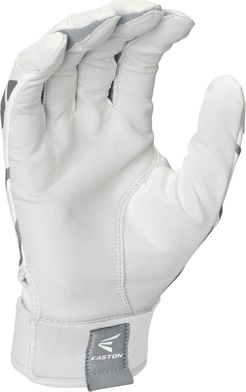 Easton Gametime Batting Youth Gloves - White White - HIT a Double