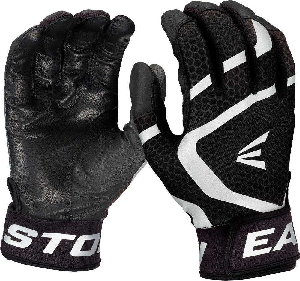 Easton MAV GT Youth Batting Gloves - Black - HIT a Double - 1