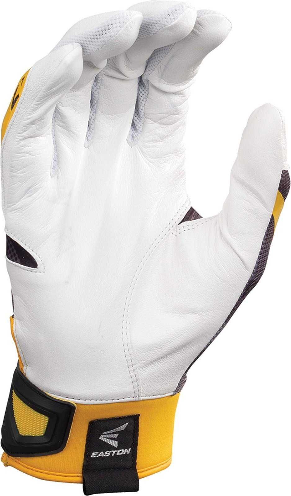 Easton Z7 Hyperskin Batting Gloves - White Navy Camo