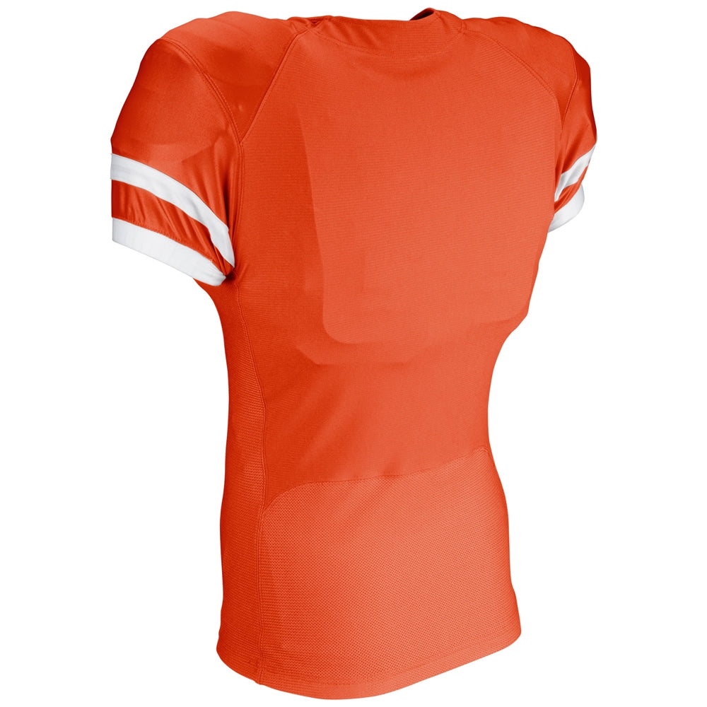 Champro FJ33 End Zone Football Jersey - Orange White