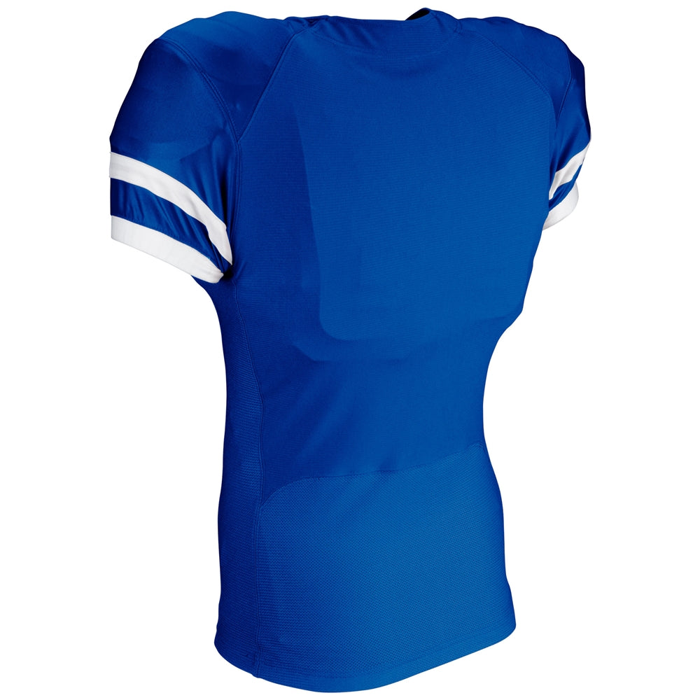 Champro FJ33 End Zone Football Jersey - Royal White