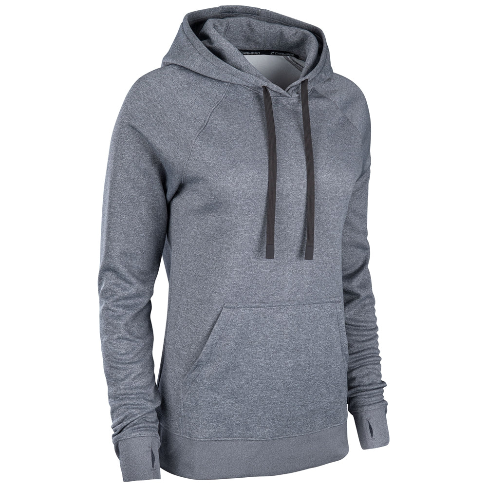 Champro FLH2 Lineup Fleece Hoodie - Heather Gray