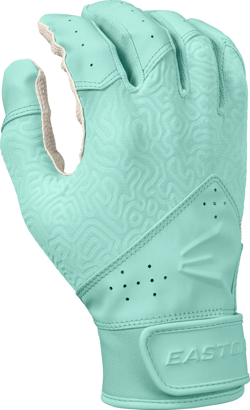 Easton Fundamental 2.0 Fastpitch Batting Gloves - Mint White - HIT a Double - 2