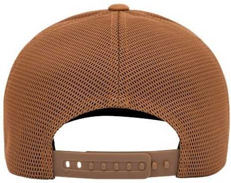 Flexfit 110m 110 Mesh-back Cap - Caramel - Burnt Orange / one Size Fits Most