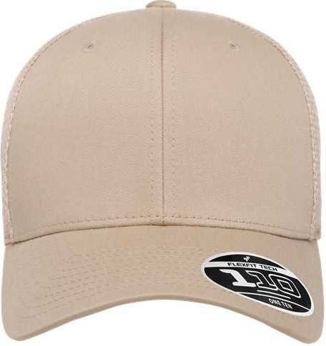 Flexfit 110m 110 Mesh-back Cap - Khaki - one Size Fits Most