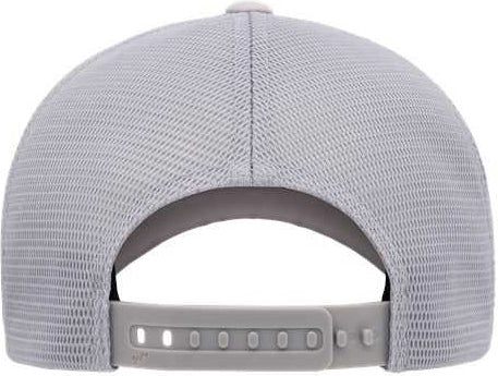Flexfit 110m 110 Mesh-back Cap - Silver - Gray / one Size Fits Most
