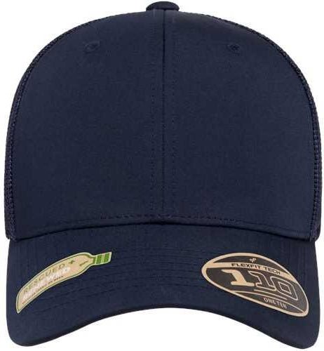 Flexfit 110r 110 Recycled Mesh Cap - Navy - one Size Fits Most