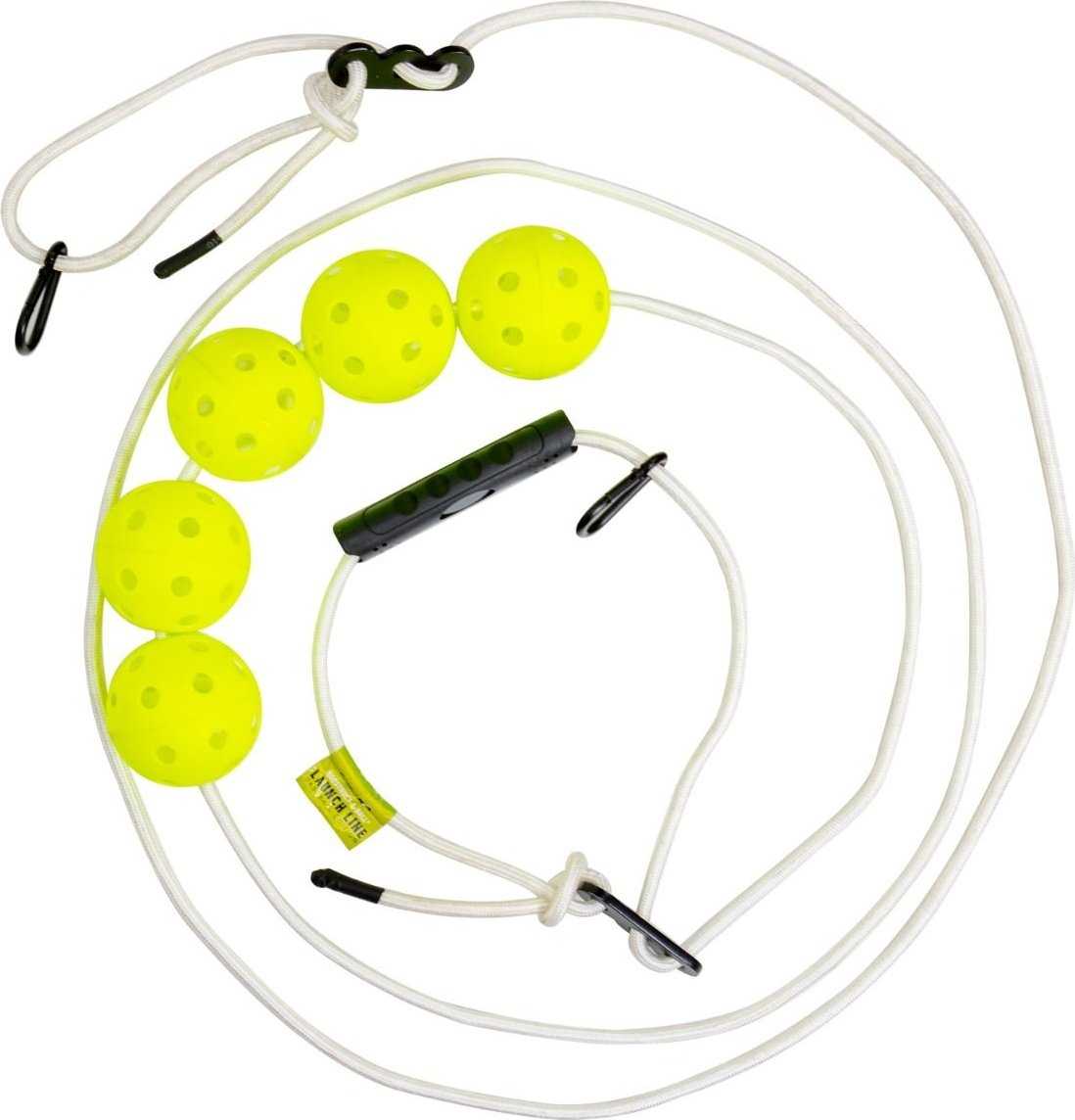 Franklin MLB Indestruct-A-Ball Launch Line - Yellow - HIT a Double - 1