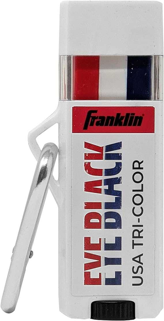 Franklin Premium Eye Black - USA Tri Colors - HIT a Double - 1