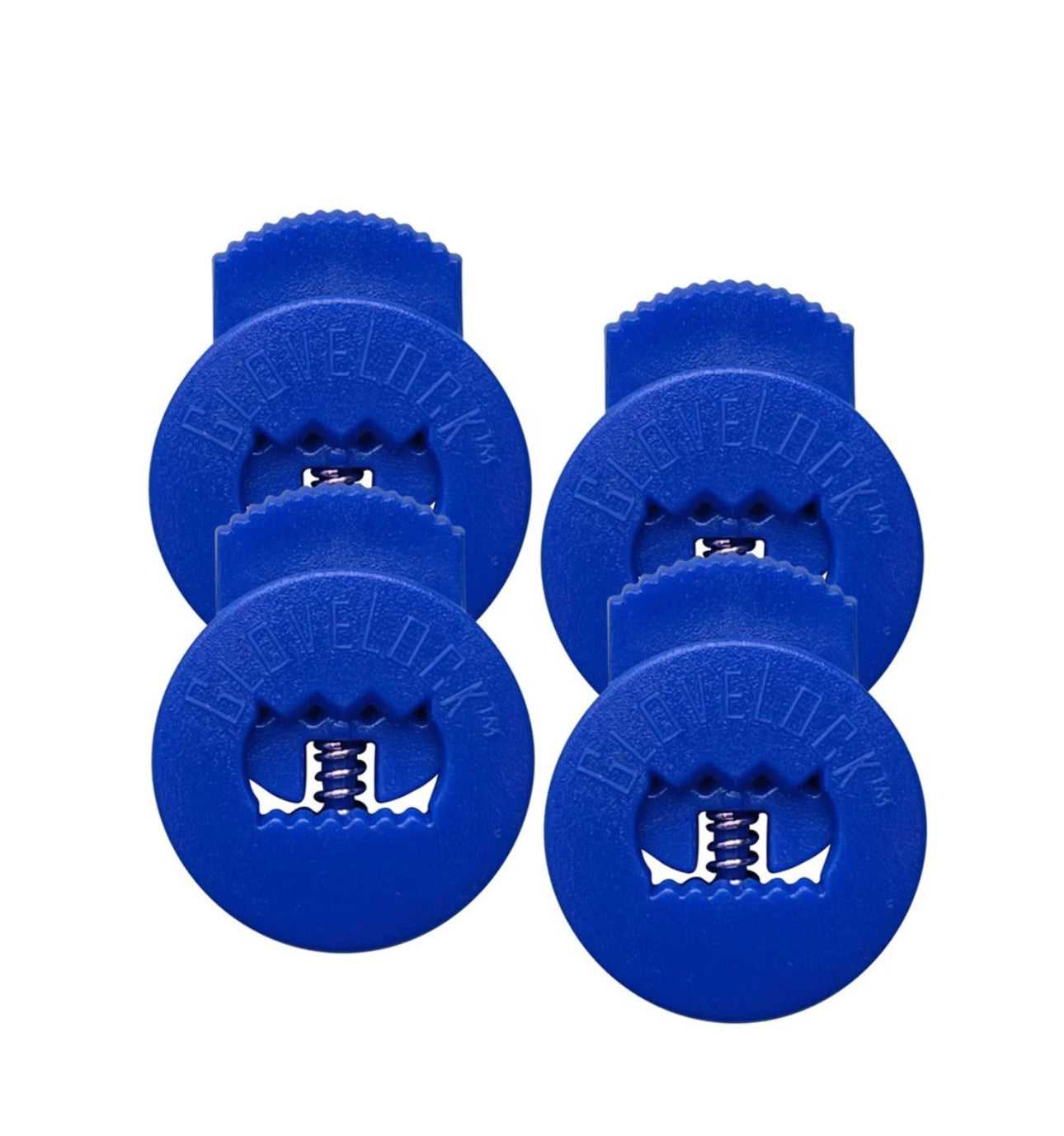 GloveLocks 4 pack - Royal - HIT a Double - 1