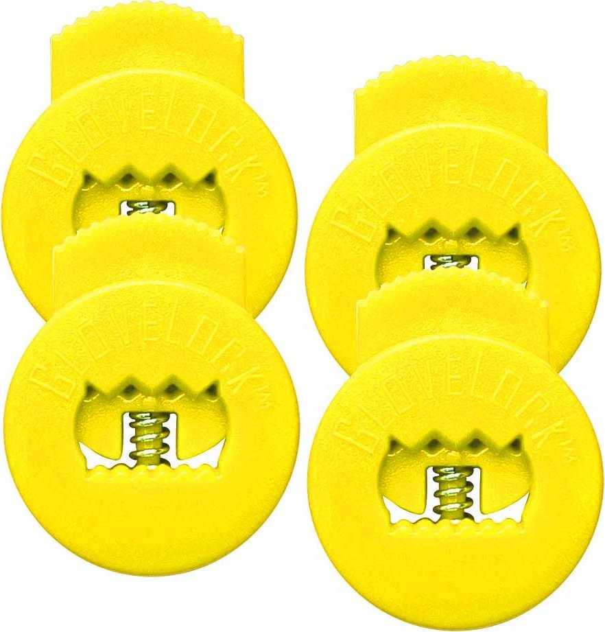 GloveLocks 4 pack - Yellow - HIT a Double - 1
