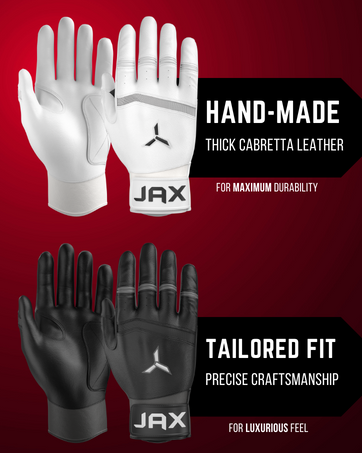 Jax Pro Cuff Batting Gloves - Baby Blue