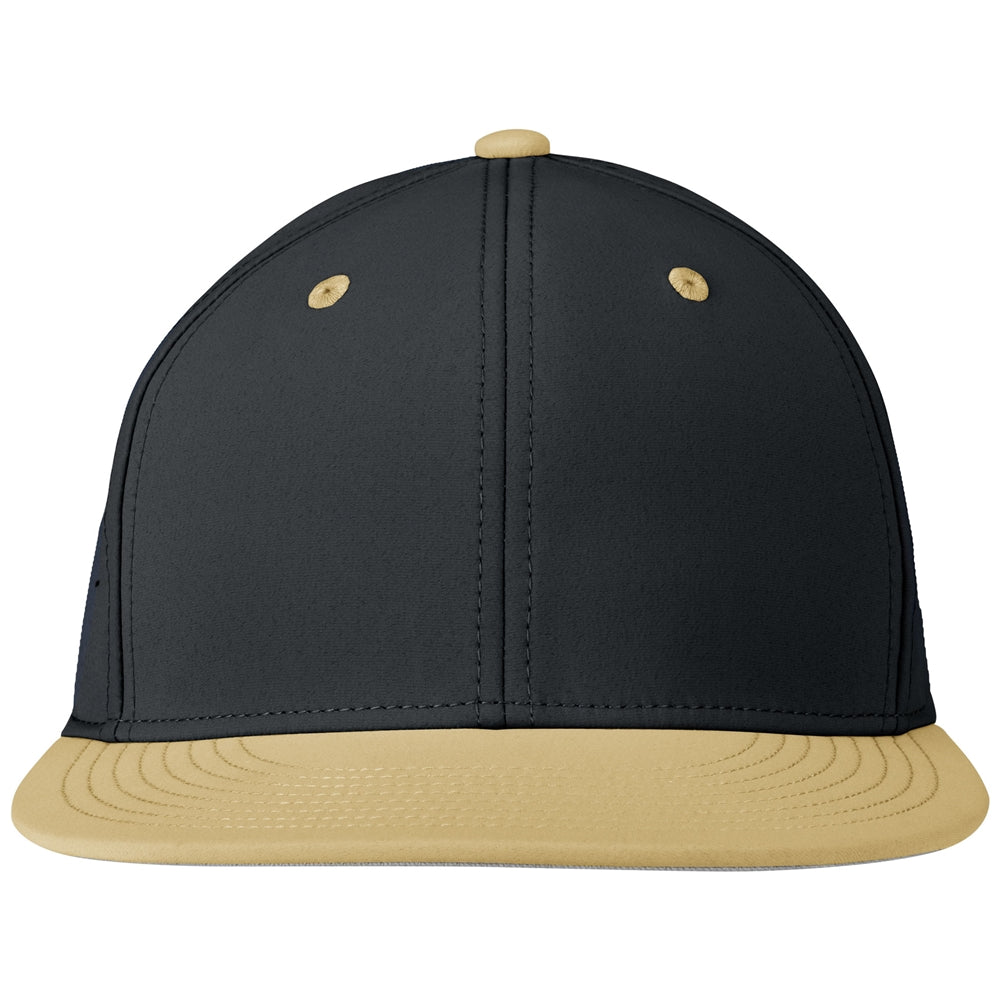 Champro HC10 Ultima Snapback Cap - Black Black Vegas Gold - view 2