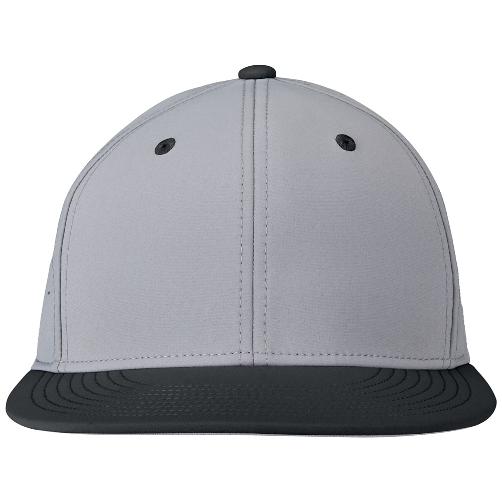 Champro HC10 Ultima Snapback Cap - Grey Grey Black - view 2