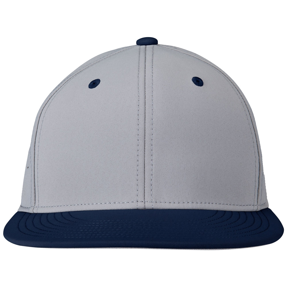 Champro HC10 Ultima Snapback Cap - Grey Grey Navy - view 2