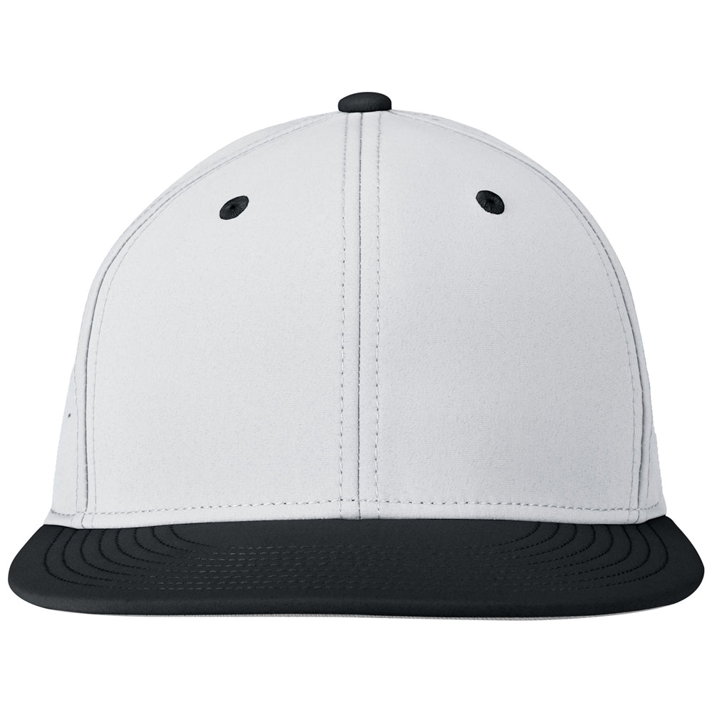 Champro HC10 Ultima Snapback Cap - White White Black - view 2