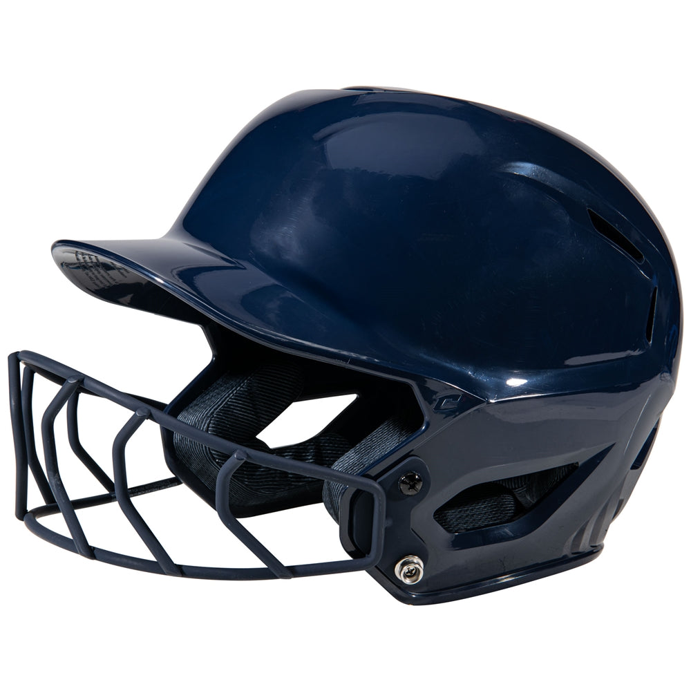 Champro Hxes Hxe Fastpitch Uncoated Batting Helmet - Navy - HIT a Double - 1