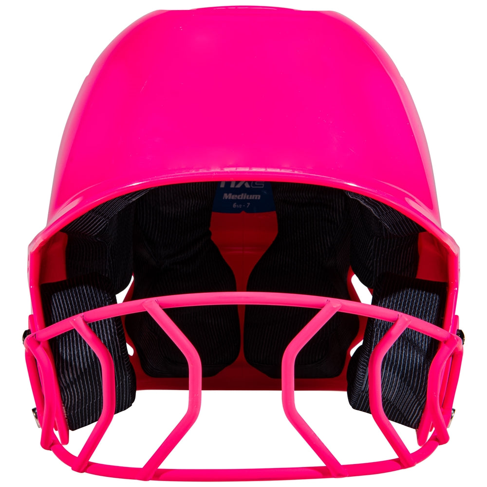 Champro Hxes Hxe Fastpitch Uncoated Batting Helmet - Pink - HIT a Double - 2