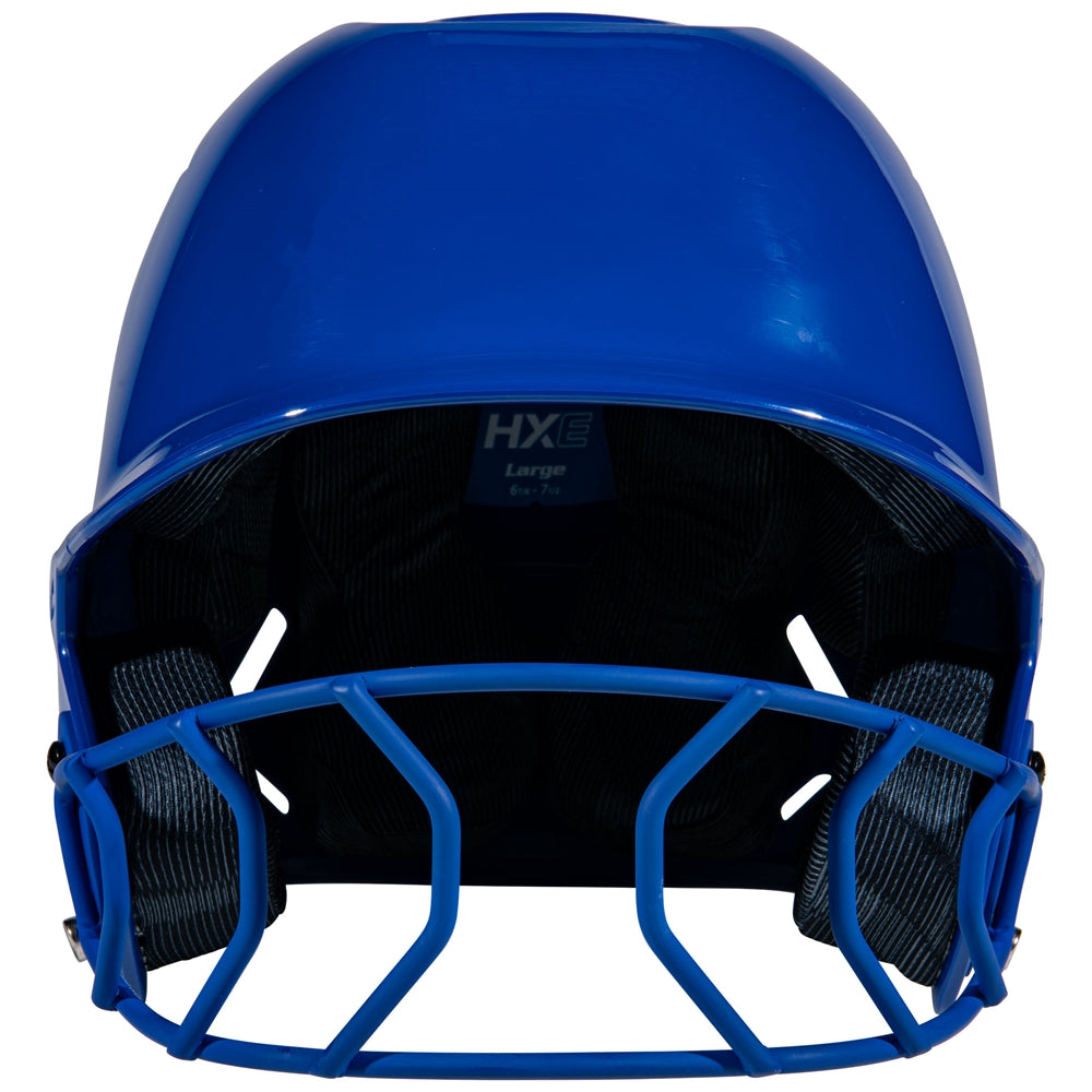 Champro Hxes Hxe Fastpitch Uncoated Batting Helmet - Royal - HIT a Double - 2