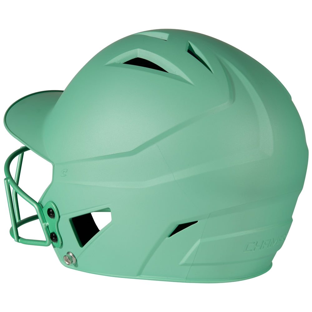 Champro HXFPM HX Matte Softball Helmet w/Facemask - Mint