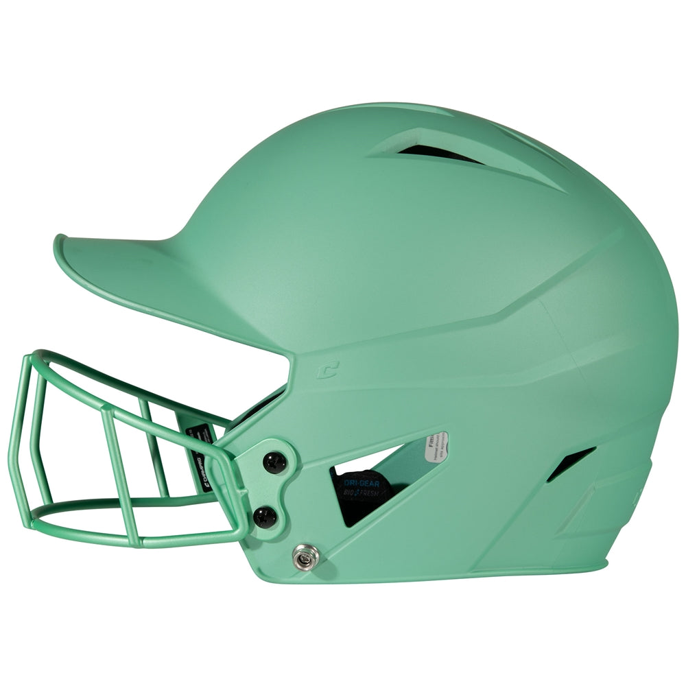 Champro HXFPM HX Matte Softball Helmet w/Facemask - Mint
