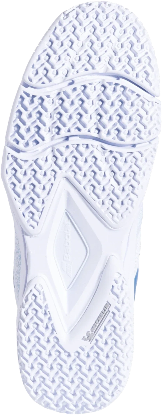 Babolat Sensa White/ Cool Blue Women Padel Shoes